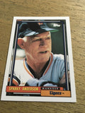 Sparky Anderson Tigers 1992 Topps #381