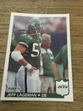 Jeff Lageman Jets 1992 Fleer #307