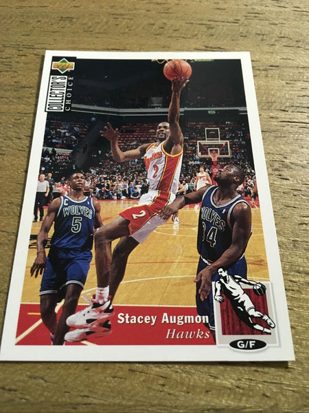 Stacey Augmon Hawks 1994-1995 Upper Deck Collector's Choice #59