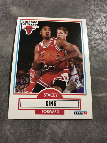 Stacey King Basketball Cards. Chicago Bulls
