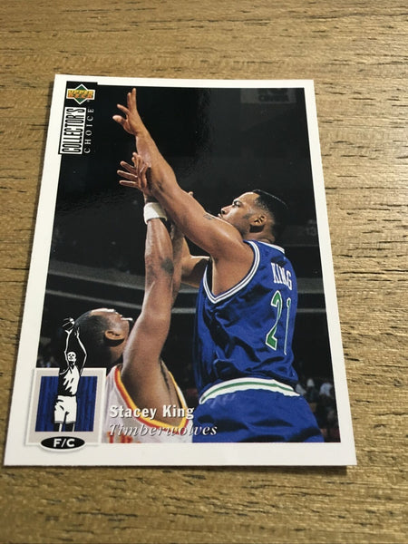 Stacey King Timberwolves 1994-1995 UD Collector's Choice #28