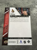 Curtis Lazar Senators 2015-2016 Upper Deck #390