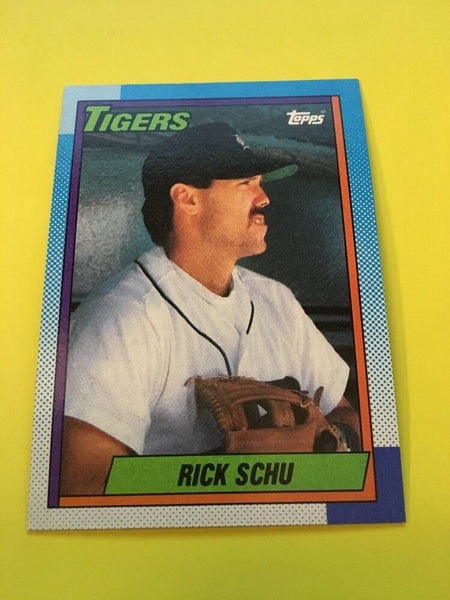 Rick Schu Tigers 1990 Topps #498