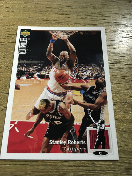 Stanley Roberts Clippers 1994-1995 UD Collector's Choice #253