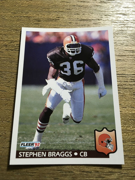 Stephen Braggs Browns 1992 Fleer #64