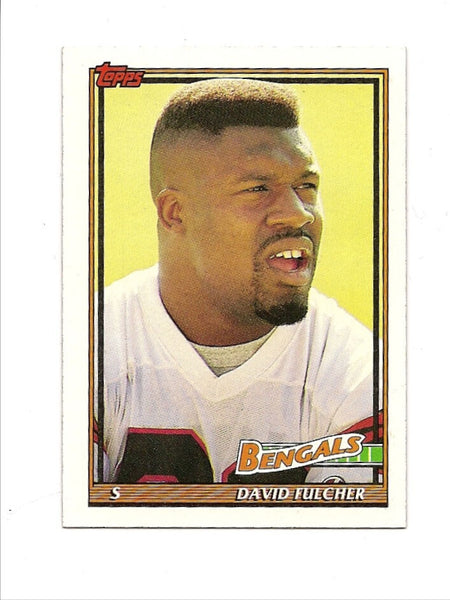 David Fulcher Bengals 1991 Topps #250