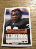 Stephen Braggs Browns 1992 Fleer #64