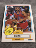 Jeff Malone Jazz 1990-1991 Fleer #195