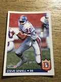 Steve Sewell Broncos 1992 Fleer #103