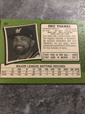 Eric Thames Brewers 2020 Topps Heritage #397