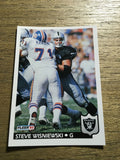 Steve Wisniewski Raiders 1992 Fleer #206