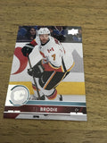T.J. Brodie Flames 2017-2018 Upper Deck #31