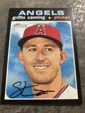 Griffin Canning Angels 2020 Topps Heritage #214