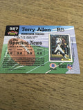 Terry Allen Vikings 1992 Topps Stadium Club #587