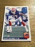 Nate Odomes Bills 1992 Fleer #27