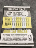 Terry Teagle Warriors 1990-1991 Fleer #68