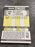 Theodore Edwards Jazz 1990-1991 Fleer #185