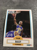 Thurl Bailey Jazz 1990-1991 Fleer #182