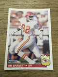 Tim Barnett Chiefs 1992 Fleer #170
