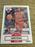 B.J. Armstrong Bulls 1990-1991 Fleer #22