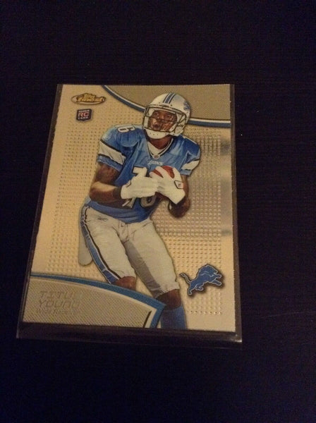 Titus Young Lions 2011 Topps Finest Rookie #102