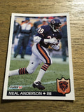 Neal Anderson Bears 1992 Fleer #35