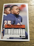 Neal Anderson Bears 1992 Fleer #35