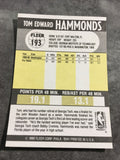 Tom Hammonds Bullets 1990-1991 Fleer #193