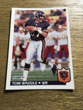 Tom Waddle Bears 1992 Fleer #50