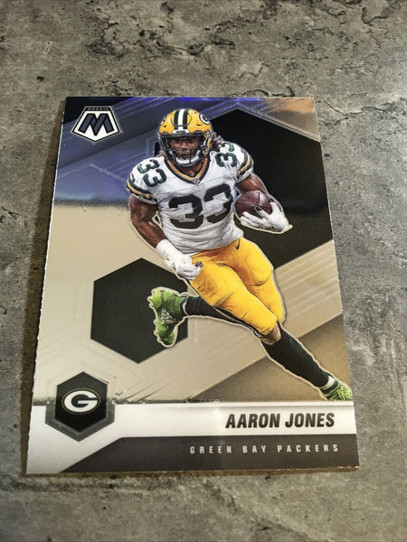 Aaron Jones Packers 2021 Panini Mosaic #81