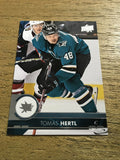 Tomas Hertl Sharks 2017-2018 Upper Deck #401