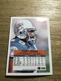 Tony Paige Dolphins 1992 Fleer#233
