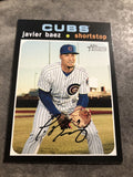 Javier Baez Cubs 2020 Topps Heritage #142