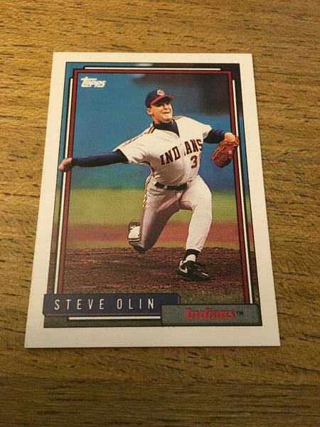 Steve Olin Indians 1992 Topps #559