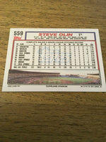 Steve Olin Indians 1992 Topps #559