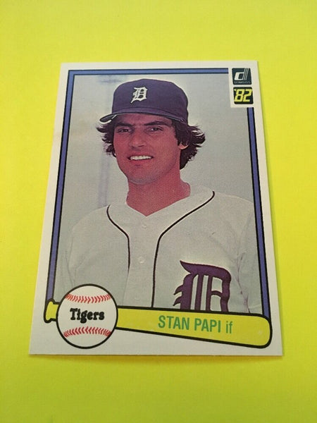 Stan Papi Tigers 1982 Donruss #333