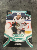 Evgenii Dadonov Senators 2021-22 Upper Deck MVP Ice Battles #163