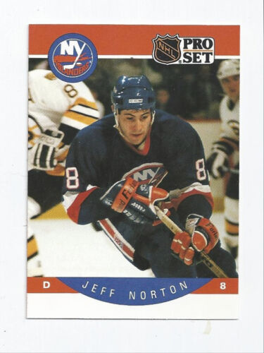 Jeff Norton Islanders 1990-1991 Pro Set #186