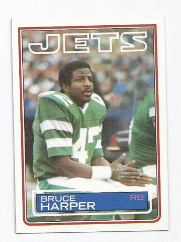 Bruce Harper Jets 1983 Topps #342