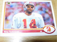 Vinny Testaverde Buccaneers 1991 Upper Deck #261