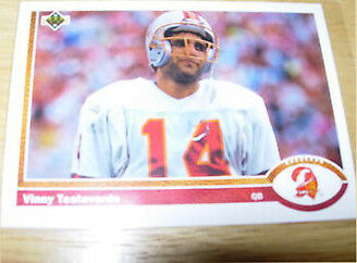 Vinny Testaverde Buccaneers 1991 Upper Deck #261