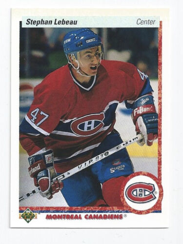 Stephan Lebeau Canadiens 1990-1991 Upper Deck #51