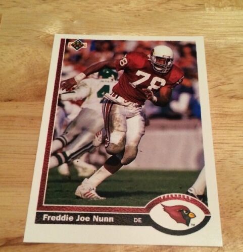 Freddie Joe Nunn Cardinals 1991 Upper Deck #201