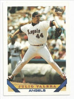 Julio Valera Angels 1993 Topps #374