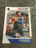 Jalen Brunson Mavericks 2019-20 Panini NBA Hoops Winter #42