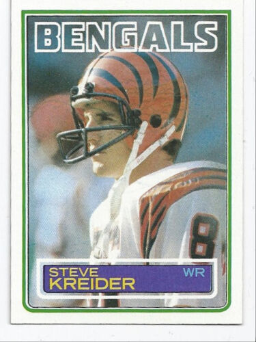 Steve Kreider Bengals 1983 Topps #238