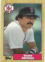 Tony Armas Red Sox 1987 Topps #535