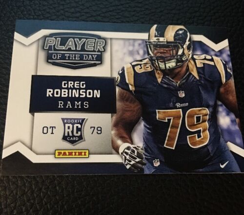 Greg Robinson Rams 2014 Panini Player Of The Day Rookie #RC-2