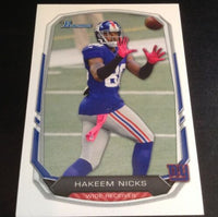 Hakeem Nicks Giants 2013 Bowman #56