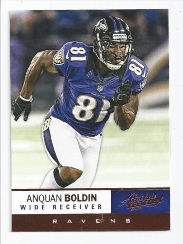 Anquan Boldin Ravens 2012 Absolute  #5